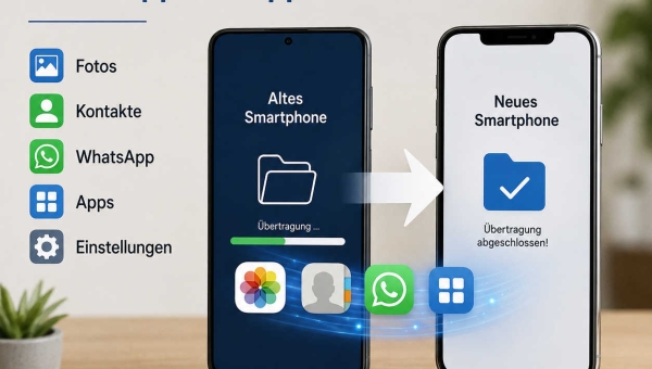 Neues Smartphone: So kommen Fotos, Kontakte, WhatsApp und Apps auf das neue Gerät